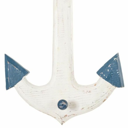 Hanging decoration Alexandra House Living White 6 x 40 x 30 cm Anchor 2