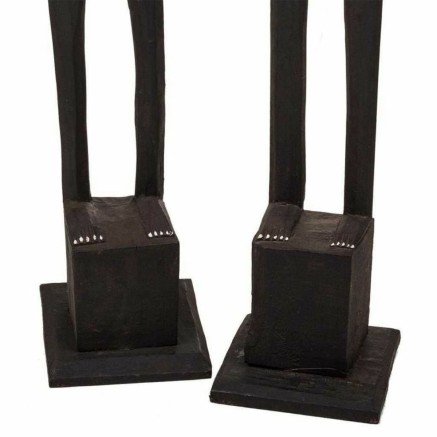 Figurenset Alexandra House Living Bruin Hout Etnisch 11 x 100 x 11 cm 2