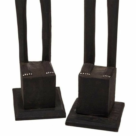 Figurensatz Alexandra House Living Braun Holz Ethnisch 11 x 100 x 11 c