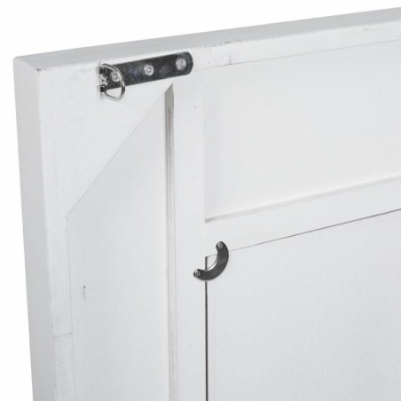 Espejo de pared Alexandra House Living Blanco 4 x 119 x 84 cm Rectangu