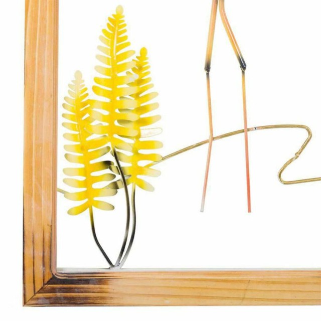 Wall Decoration Alexandra House Living Multicolour Metal Pink flamingo