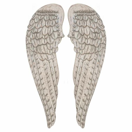 Set de Figuras Alexandra House Living Blanco Madera MDF Alas 4 x 103 x