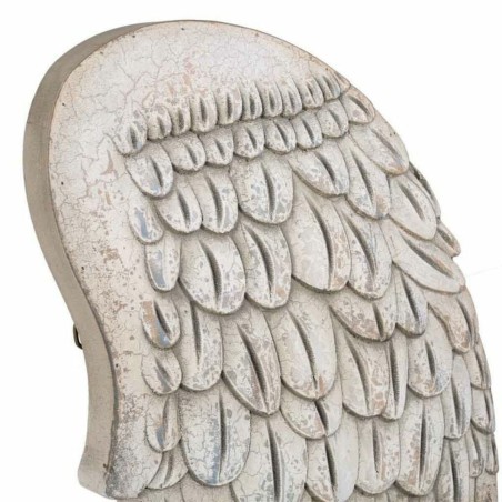 Figurensatz Alexandra House Living Weiß Holz MDF Flügel 4 x 103 x 32