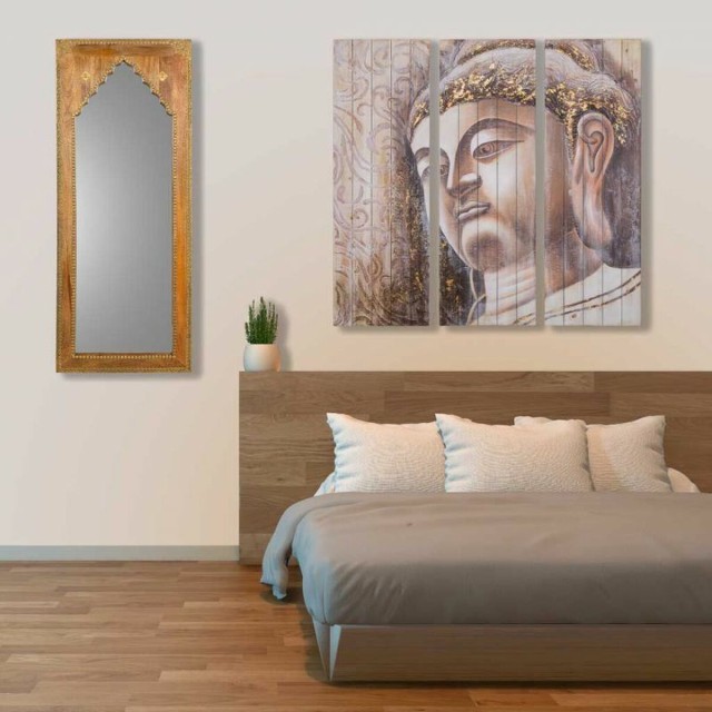 Cuadro Alexandra House Living Asia Madera de abeto Madera MDF 150 x 4