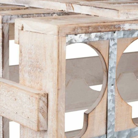 Bottle rack Alexandra House Living Natural Fir wood 55 x 32 x 41 cm 16