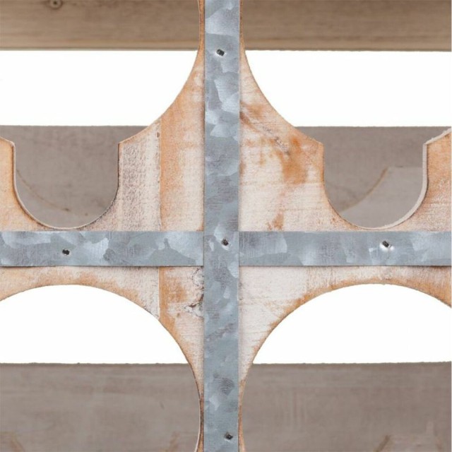 Bottle rack Alexandra House Living Natural Fir wood 55 x 32 x 41 cm 16