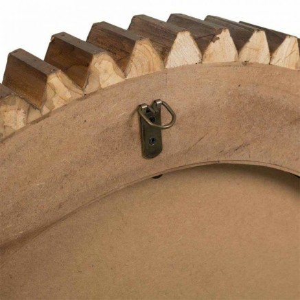 Reloj de Pared Alexandra House Living Rojo Madera de abeto Madera MDF 2