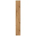 Bibliothèque chêne artisanal 60x24x176 cm bois d'ingénierie