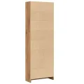 Bibliothèque chêne artisanal 60x24x176 cm bois d'ingénierie