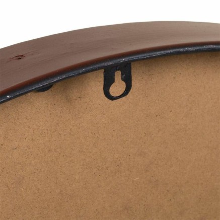 Reloj de Pared Alexandra House Living Rojo Madera de abeto Madera MDF 2