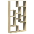 Bibliothèque chêne sonoma 72x20x120 cm bois d'ingénierie
