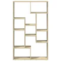 Bibliothèque chêne sonoma 72x20x120 cm bois d'ingénierie