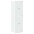 Armoire d'apothicaire blanc 40x41x144,5 cm bois d'ingénierie