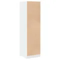 Armoire d'apothicaire blanc 40x41x144,5 cm bois d'ingénierie