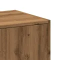 Armoire d'apothicaire chêne artisanal bois d'ingénierie