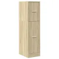 Armoire d'apothicaire chêne sonoma 30x41x118 cm bois ingénierie