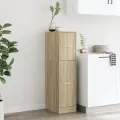 Armoire d'apothicaire chêne sonoma 30x41x118 cm bois ingénierie