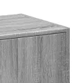 Armoire apothicaire sonoma gris 40x41x144,5cm bois d'ingénierie