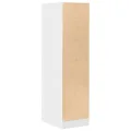 Armoire d'apothicaire blanc 30x41x118 cm bois d'ingénierie