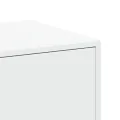Armoire d'apothicaire blanc 30x41x118 cm bois d'ingénierie