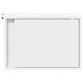 Table de chevet murale avec lumières LED blanc