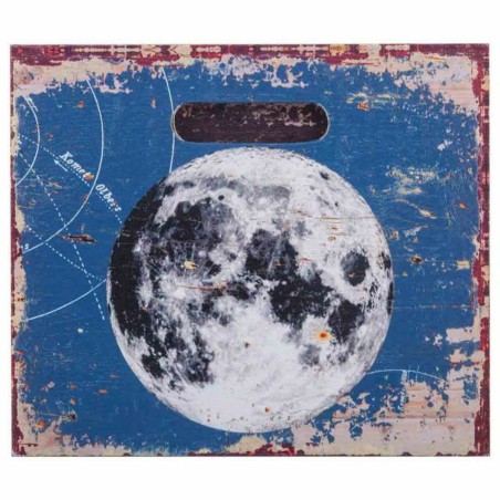 Boîte de rangement Alexandra House Living Toile Bois MDF 28 x 24 x 48