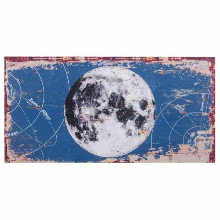 Opbergbak Alexandra House Living Canvas Hout MDF 28 x 24 x 48 cm 42 x