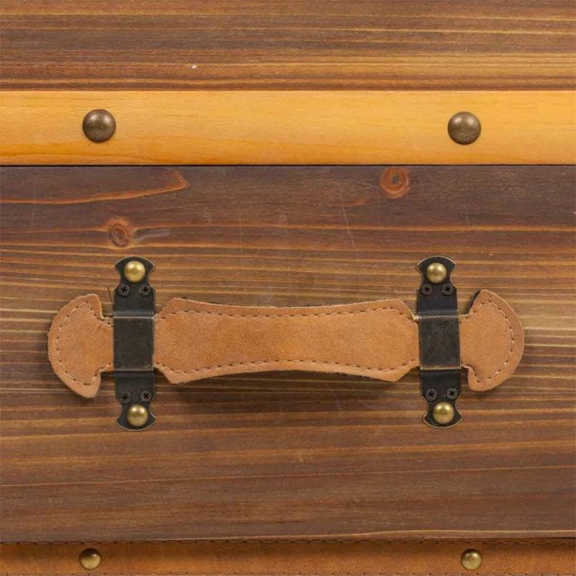 Portabottiglie Alexandra House Living Naturale Legno di abete 60 x 55