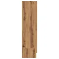 Bibliothèque chêne artisanal 82,5x30,5x115 cm bois d'ingénierie