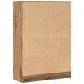 Bibliothèque chêne artisanal 82,5x30,5x115 cm bois d'ingénierie