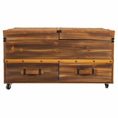 Bottle rack Alexandra House Living Natural Fir wood 60 x 55 x 100 cm