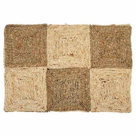 Tapis Alexandra House Living Naturel 180 x 90 cm Rectangulaire 2