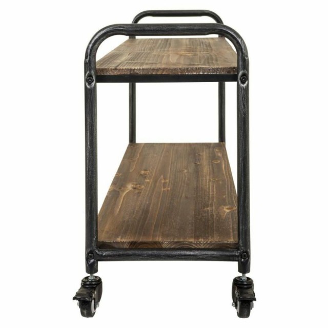 Planken Alexandra House Living Bruin Grijs Hout Metaal 34 x 58 x 98 cm