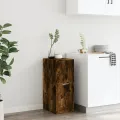 Armoire d'apothicaire chêne fumé 30x41x77,5cm bois d'ingénierie
