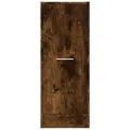 Armoire d'apothicaire chêne fumé 30x41x77,5cm bois d'ingénierie