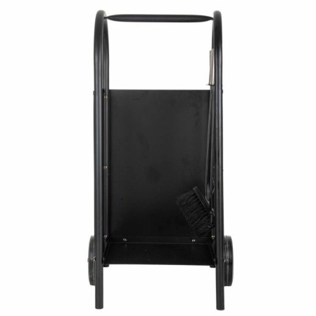 Log basket Alexandra House Living Iron 32 x 81 x 35 cm Fireplace Utens