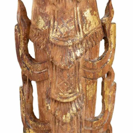 Decorative Figure Alexandra House Living Brown 7 x 76 x 12 cm