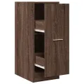 Armoire apothicaire chêne marron 30x41x77,5cm bois d'ingénierie