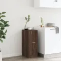 Armoire apothicaire chêne marron 30x41x77,5cm bois d'ingénierie