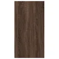 Armoire apothicaire chêne marron 30x41x77,5cm bois d'ingénierie
