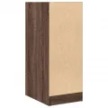 Armoire apothicaire chêne marron 30x41x77,5cm bois d'ingénierie