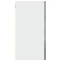 Armoire suspendue gris béton 30x31x60 cm bois d'ingénierie