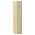 Armoire d'apothicaire chêne sonoma bois d'ingénierie