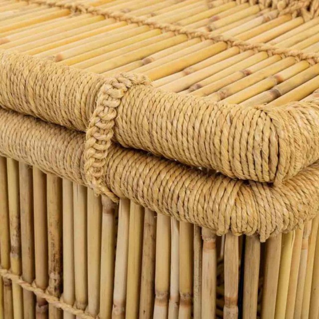 Laundry basket Alexandra House Living Natural Bamboo Rope 52 x 40 x 70