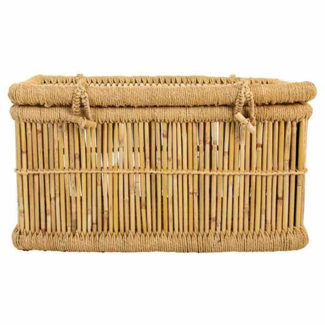 Wasmand Alexandra House Living Natuurlijk Bamboe Touw 52 x 40 x 70 cm