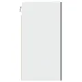 Armoire suspendue Gris béton 80x31x60 cm Aggloméré