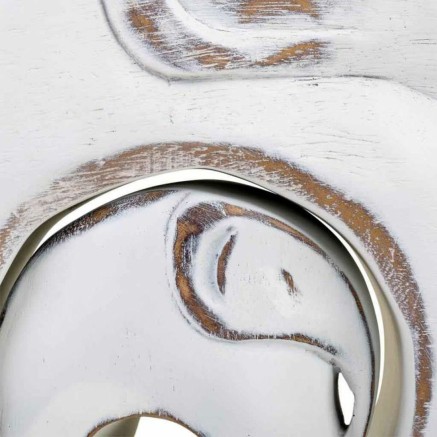 Statua Decorativa Alexandra House Living Bianco Elefante 8 x 21 x 25 c 2