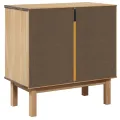 Armoire de couloir OTTA 75x40x75 cm bois de pin massif