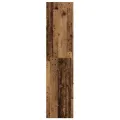 Armoire d'apothicaire vieux bois 30x41x174,5 cm bois ingénierie