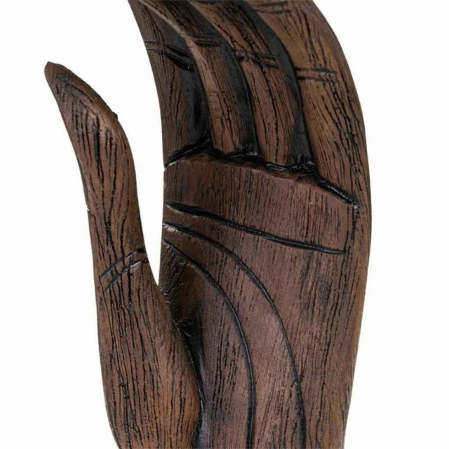 Decoratieve figuren Alexandra House Living Bruin Zwart Hand 12 x 43 x